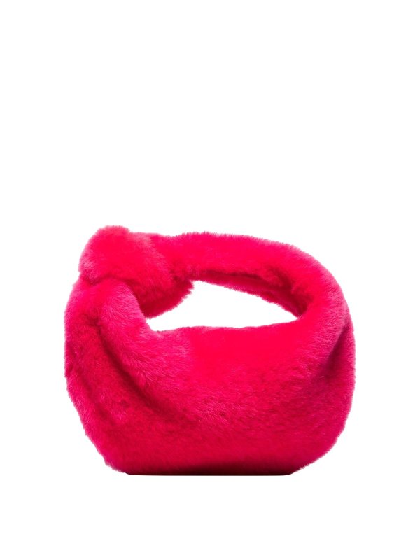 BOTTEGA VENETA: クロスボディバッグ - クロスボディバッグ - フクシア