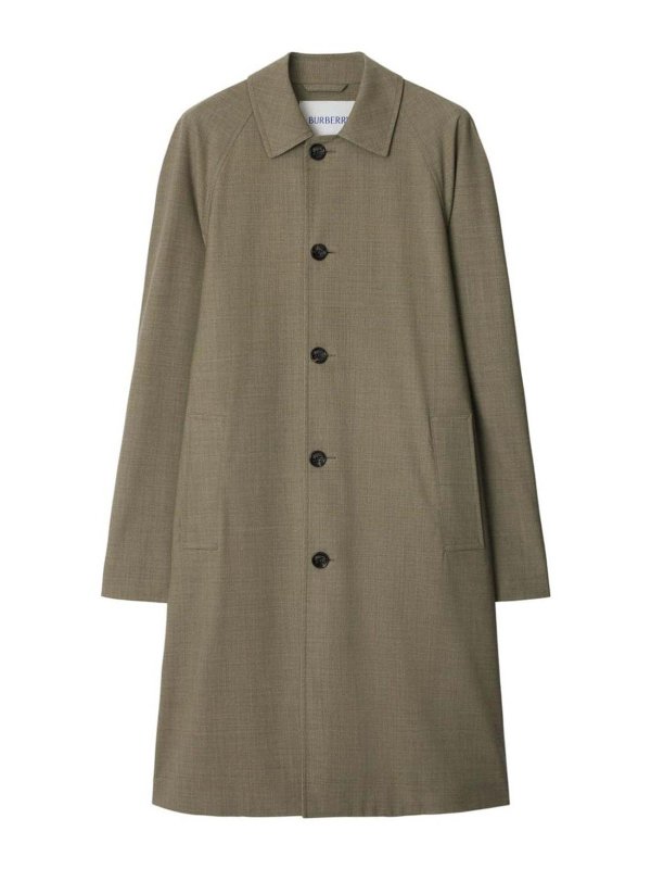 BURBERRY: short coats online - Coat