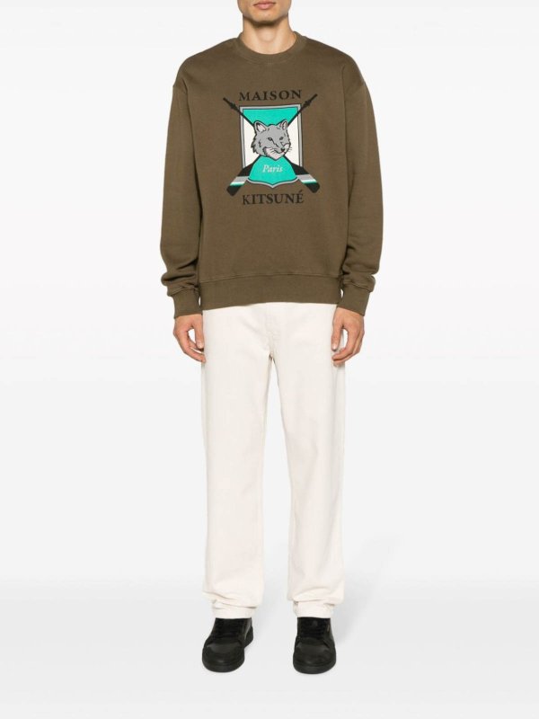 The Best Shops MAISON KITSUNÉ: Sweatshirts & Sweaters - Sweatshirt