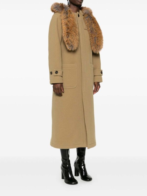 クルーネック - キャメル shop online: BURBERRY