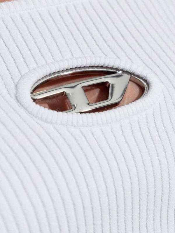 The Best Shops DIESEL: Pull col rond - Pull Col Rond - Blanc