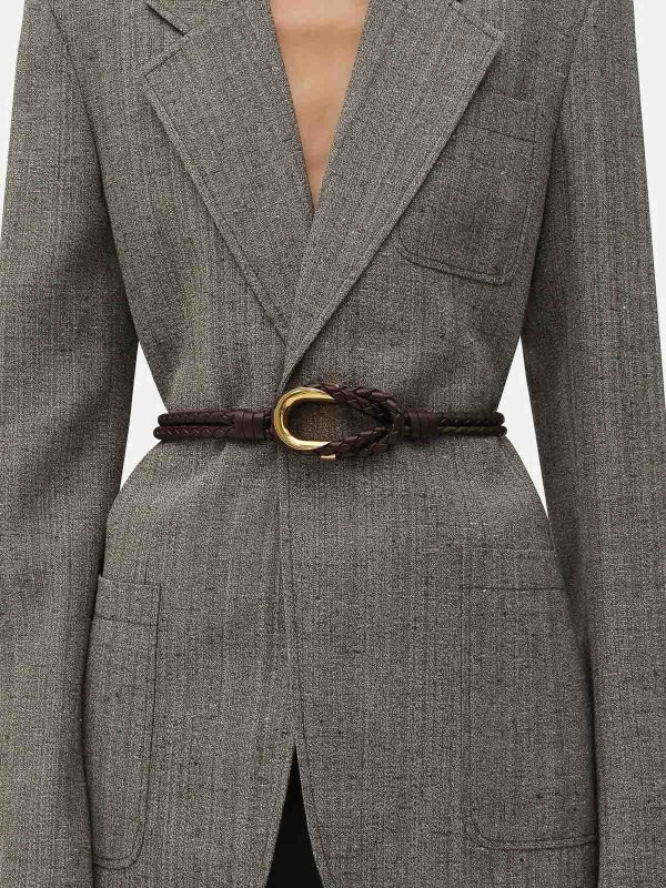 BOTTEGA VENETA: ベルト online - ベルト - 黒