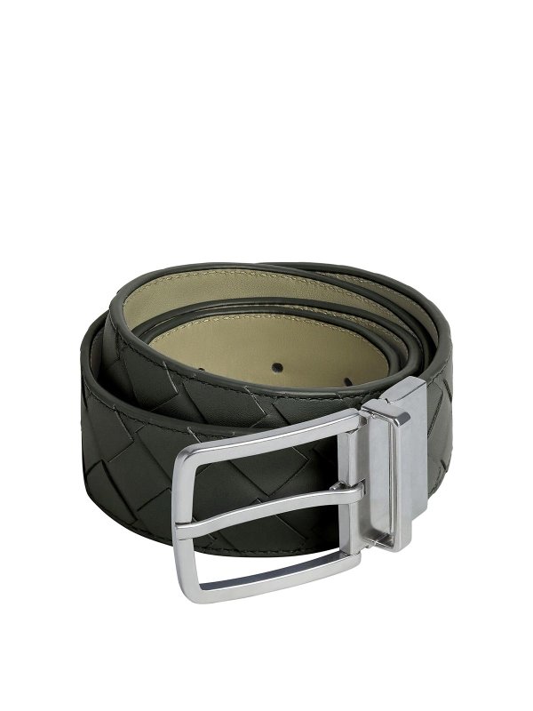 BOTTEGA VENETA: ベルト - ベルト - 緑