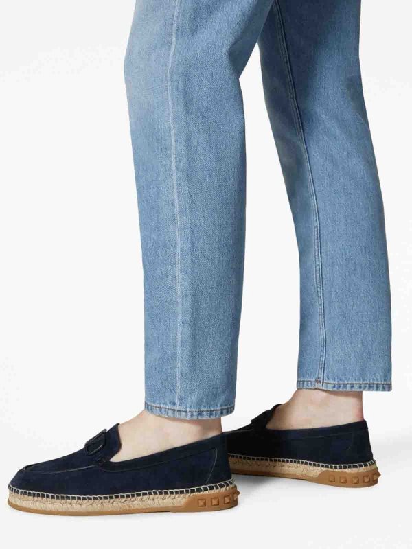 The Best Shops VALENTINO GARAVANI: Espadrilles - Bleu