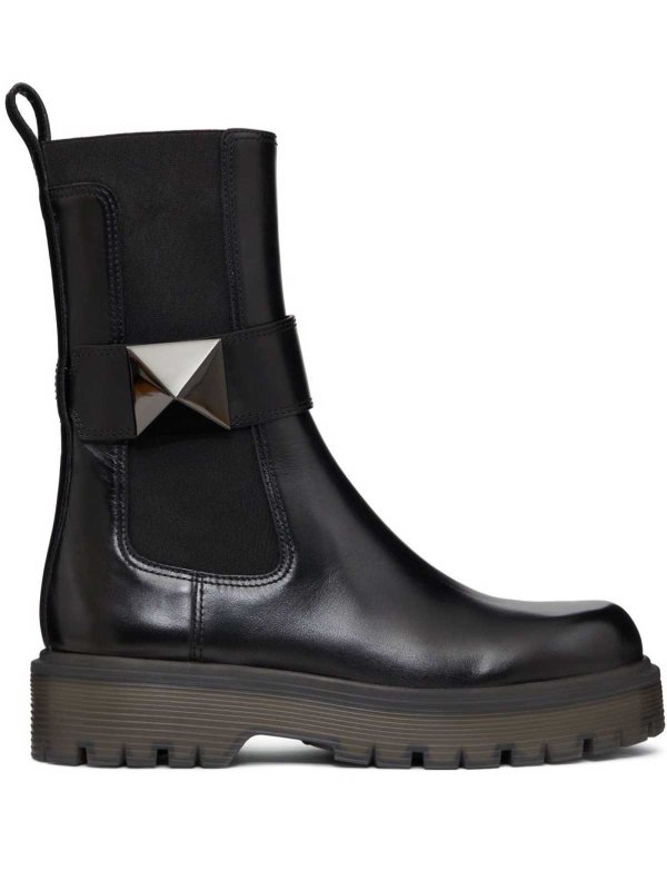 VALENTINO GARAVANI: ブーティー online - アンクルブーツ - 黒