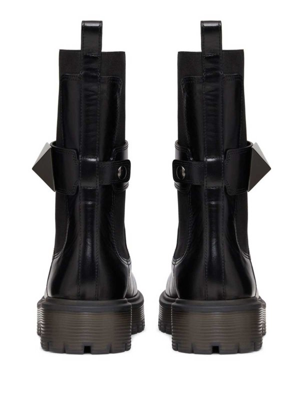 The Best Shops VALENTINO GARAVANI: ブーティー - アンクルブーツ - 黒