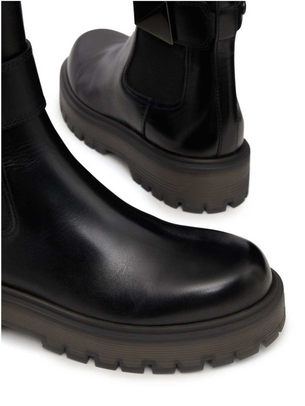 VALENTINO GARAVANI buy online アンクルブーツ - 黒