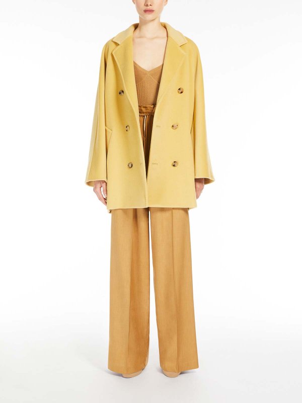 Max Mara: Tops & Tank tops online - Gallura Cashmere And Silk Top