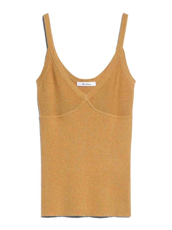 Max Mara: Tops y camisetas sin mangas - Top - Gallura