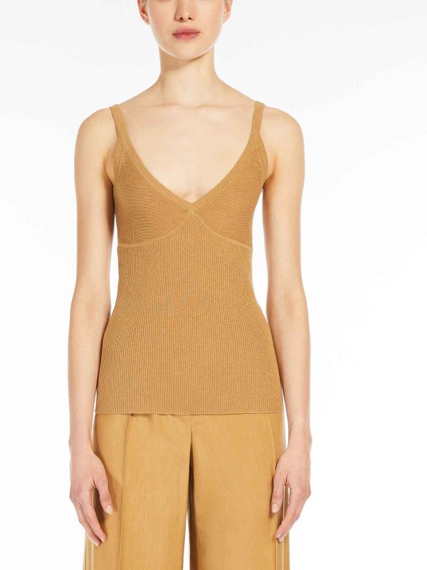 The Best Shops Max Mara: Tops y camisetas sin mangas - Top - Gallura