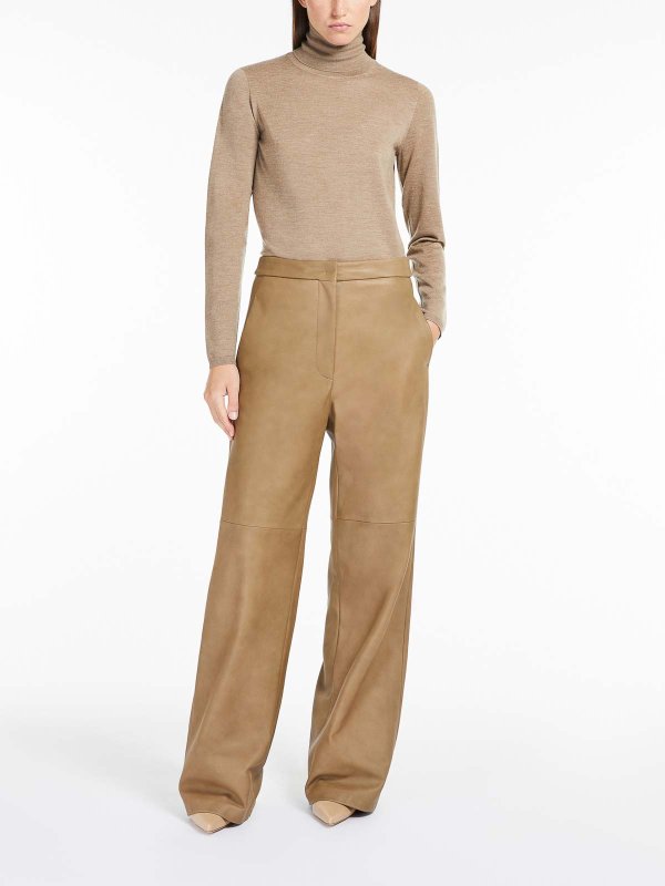 Max Mara: Tops & Tank tops online - Veloce Lightweight Cashmere Turtleneck