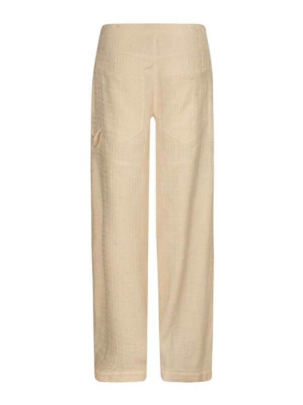 The Best Shops ALESSANDRO VIGILANTE: Pantalones casual - Pantalón Casual - Blanco