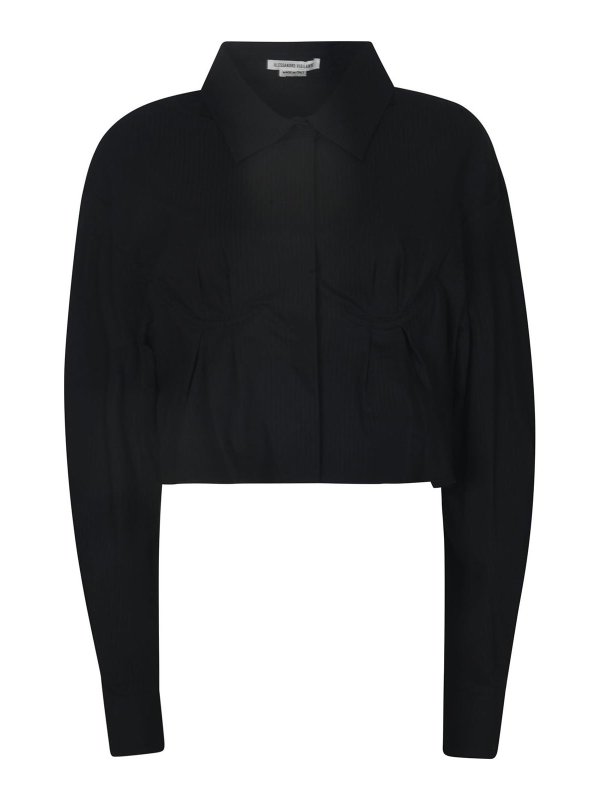 ALESSANDRO VIGILANTE: シャツ - シャツ - 黒