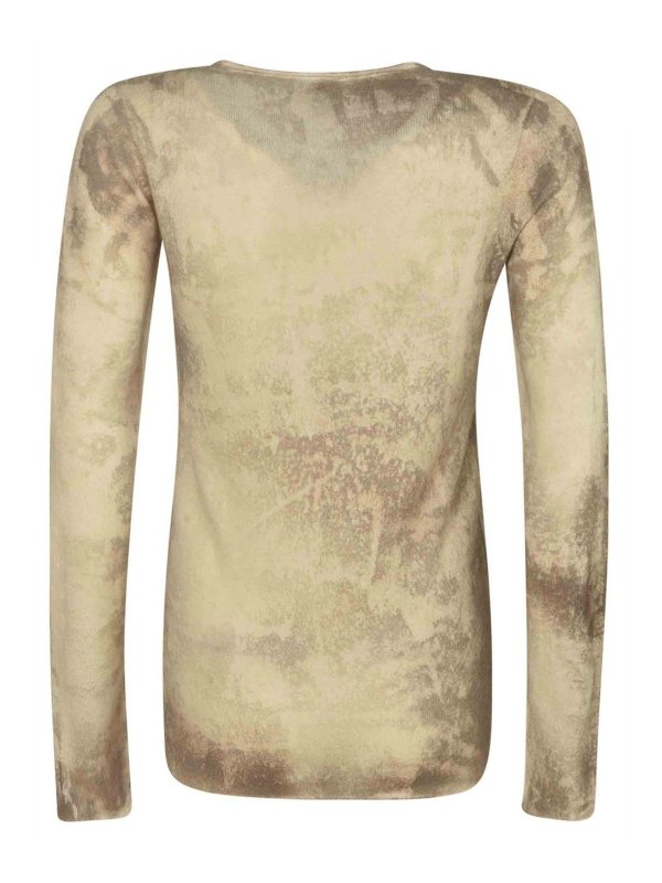 AVANT-TOI: crew necks online - Sweater Beige