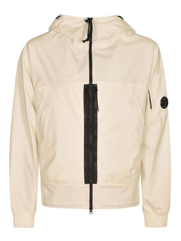 C.P. COMPANY: short coats - CoatWhite