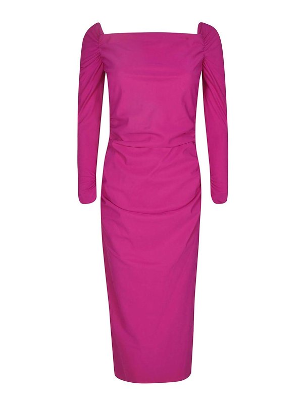 CHIARA BONI LA PETITE ROBE: knee length dresses - Dress Red