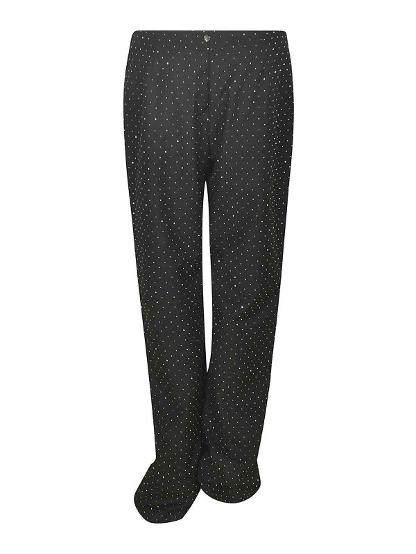CHIARA FERRAGNI: casual trousers online - Trousers Black