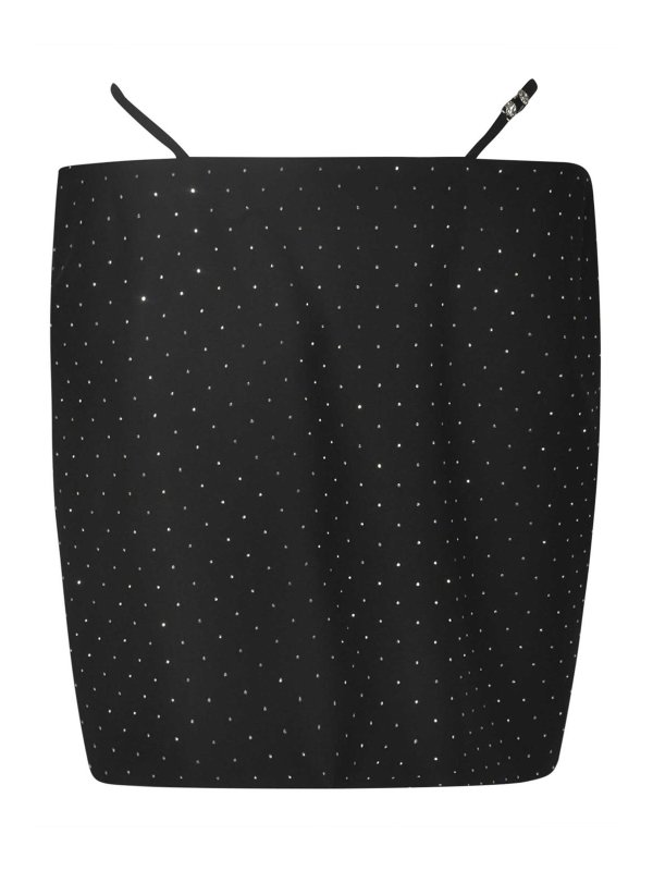 CHIARA FERRAGNI: knee length dresses - Skirt Black