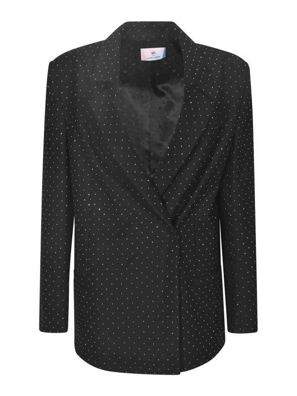 CHIARA FERRAGNI: casual jackets - Jackets Black