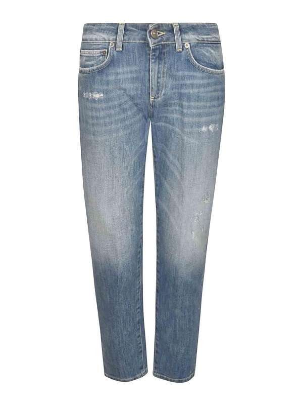 DONDUP: Pantalons casual - Pantalons Décontractés - Noir