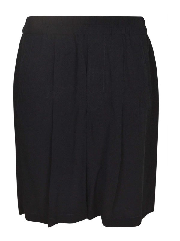 GIORGIO ARMANI: カジュアルトラウザー - カジュアルパンツ - 黒