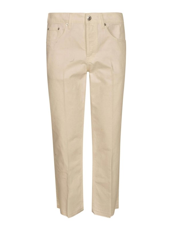 LANVIN: Casual Hosen - Casual Hose - Weiß