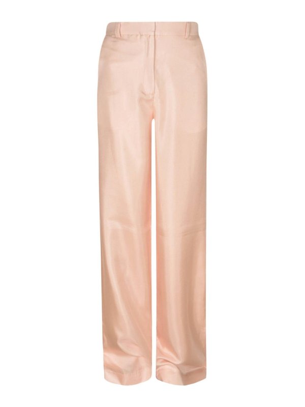 LANVIN: casual trousers - Trousers Pink