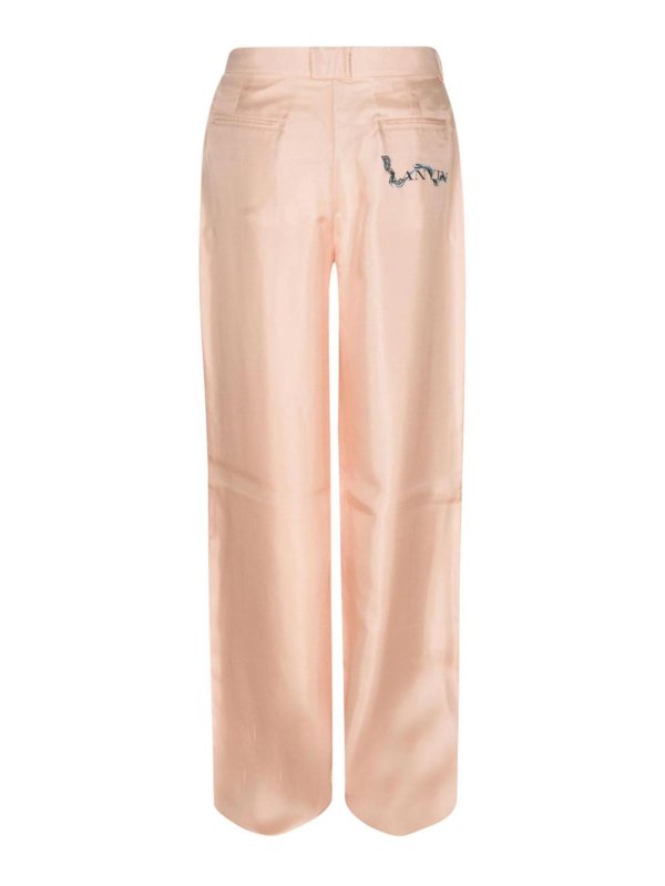 LANVIN: casual trousers online - Trousers Pink