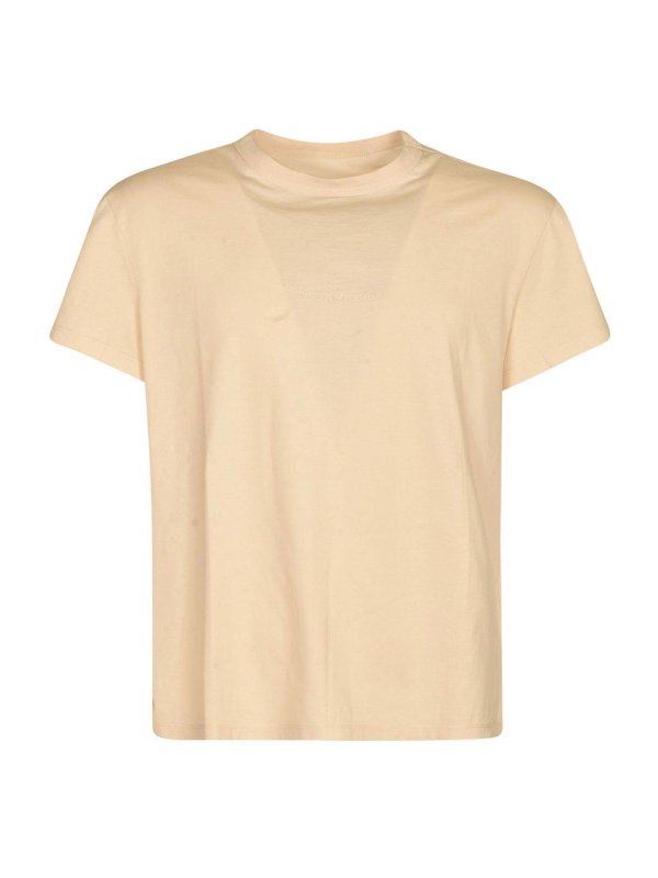 Maison Margiela: T-shirts - T-Shirt - Noir