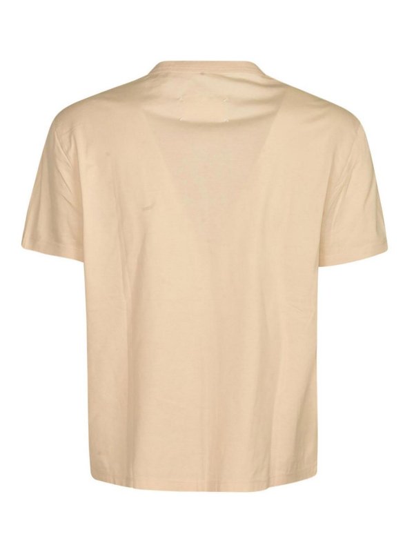 Maison Margiela: T-shirts online - T-Shirt - Noir