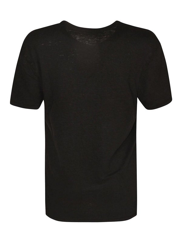 Majestic Filatures: クルーネック online - クルーネック - 黒