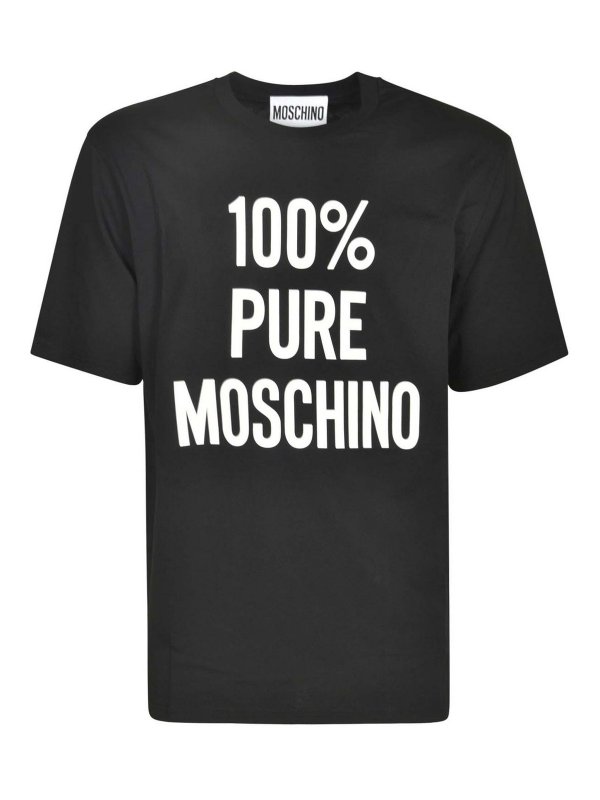MOSCHINO: T-shirts - T-Shirt - Noir