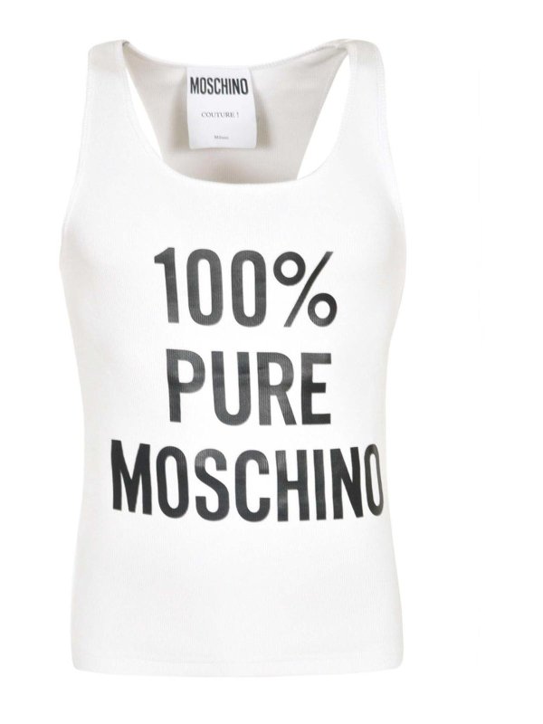 MOSCHINO: Camisetas - Camiseta - Negro