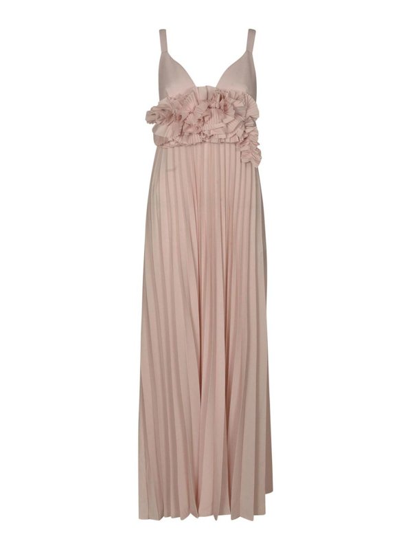 P.A.R.O.S.H.: knee length dresses - Dress Pink