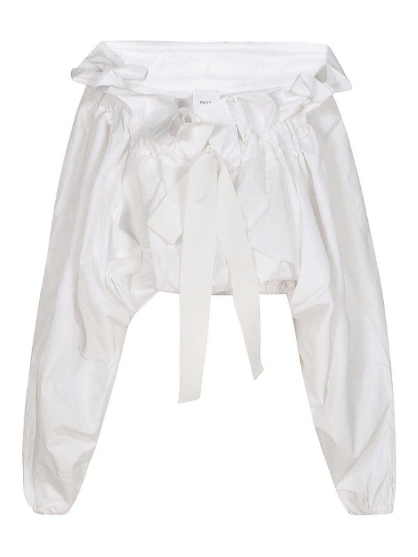 PATOU: Tops und Tank Tops - Top - Weiß