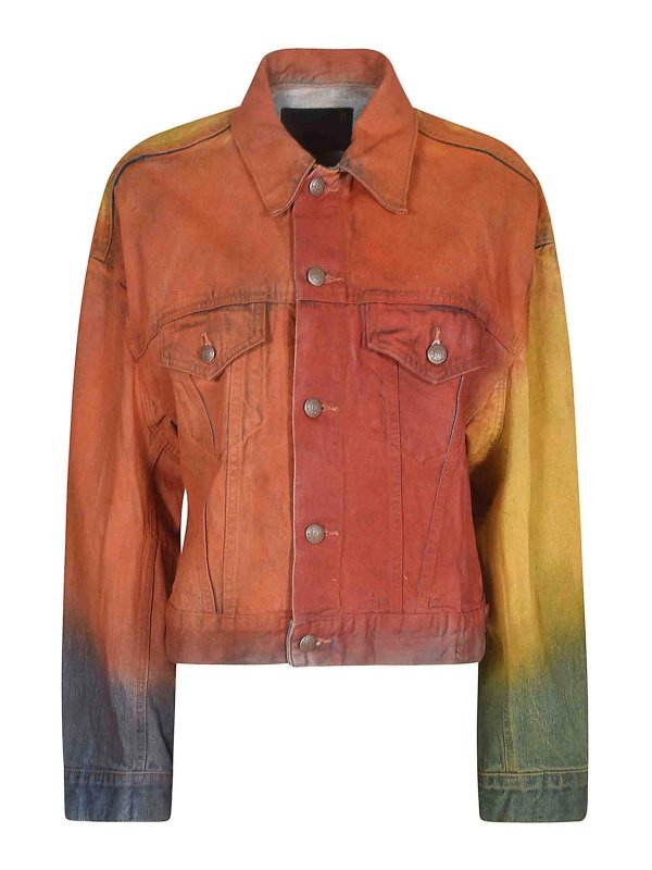 R13: cappotti corti - Cappotto Multicolor