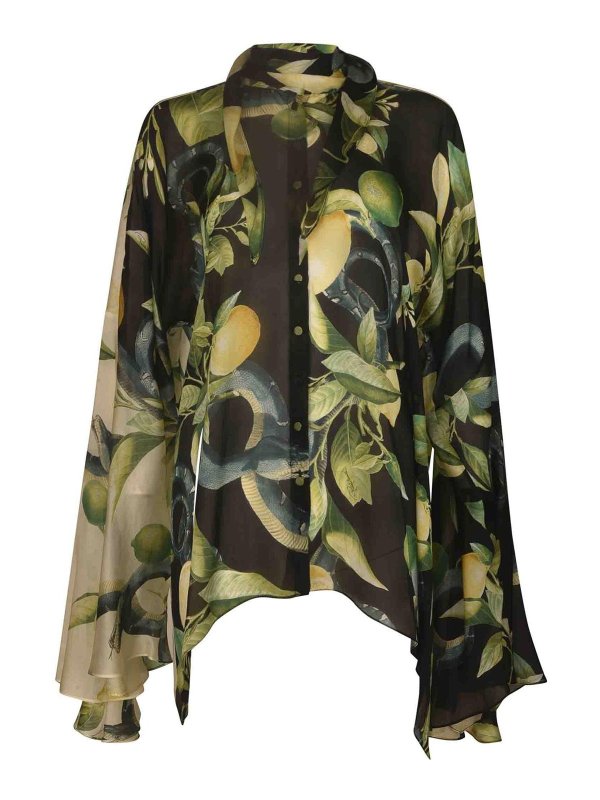 ROBERTO CAVALLI: shirts - shirt Multicolour