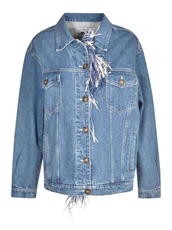 SIMONETTA RAVIZZA: Casualjacken - Casualjacke - Blau