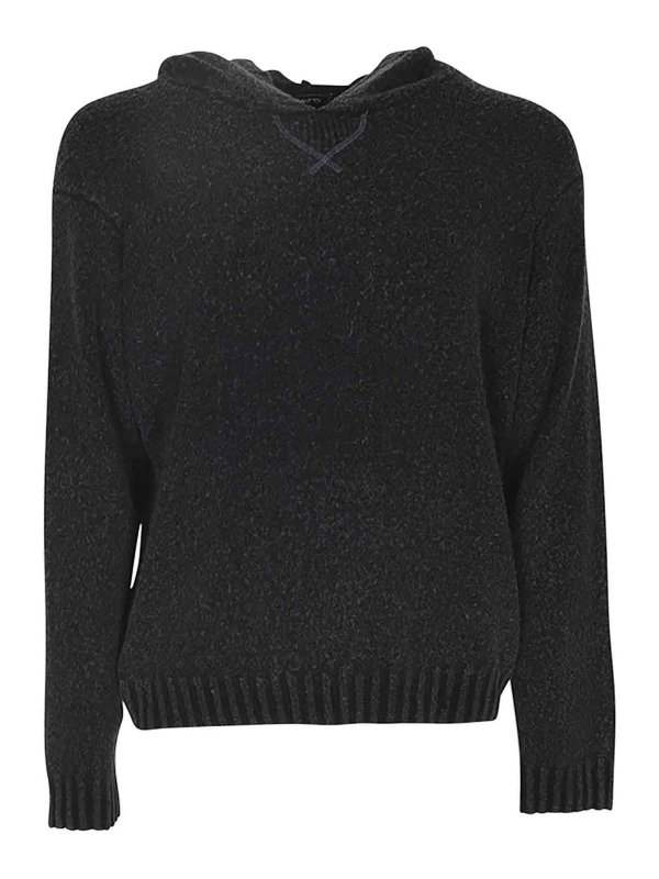 AVANT-TOI: Sweatshirts & Sweaters - Sweater Blue