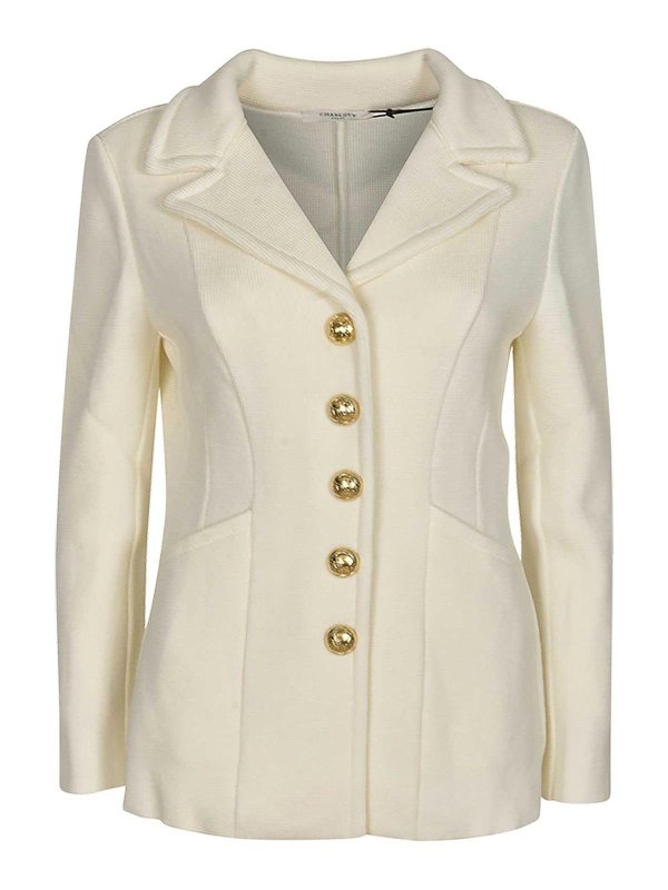 CHARLOTT: カジュアルジャケット - カジュアルジャケット - 白