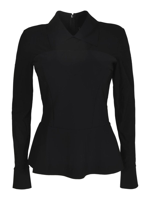 CHIARA BONI LA PETITE ROBE: トップス＆タンクトップ - トップ/タンクトップ - 黒