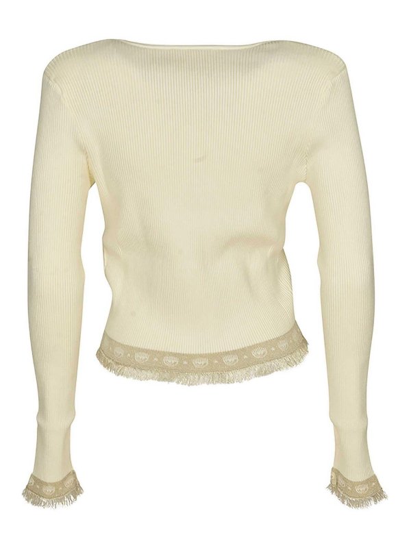 CHIARA FERRAGNI: crew necks online - Sweater White