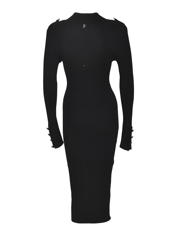 DONDUP: ニーレングスドレス online - 膝丈ドレス - 黒