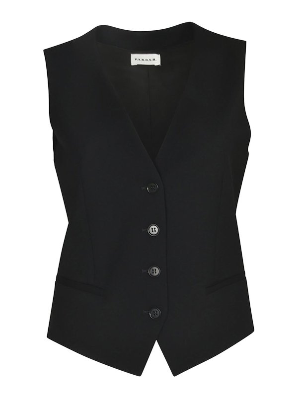 P.A.R.O.S.H.: casual jackets - Jackets Black