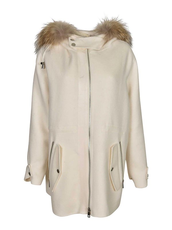 P.A.R.O.S.H.: cappotti corti - Cappotto Crema
