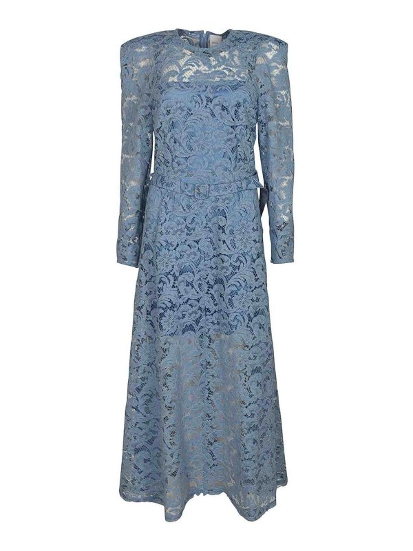 PATOU: ニーレングスドレス - 膝丈ドレス - ブルー