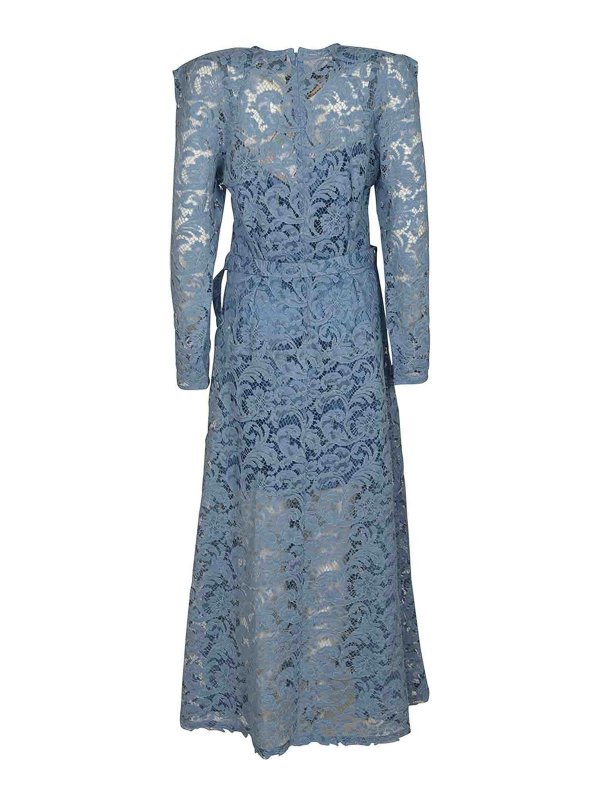 PATOU: ニーレングスドレス online - 膝丈ドレス - ブルー