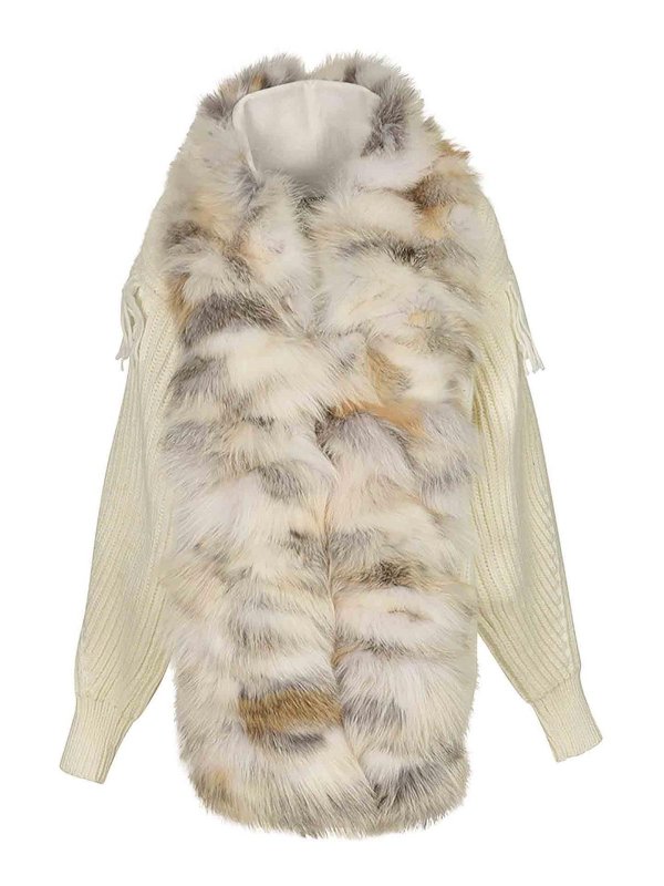 S.W.O.R.D 6.6.44: cappotti corti - Cappotto bianco