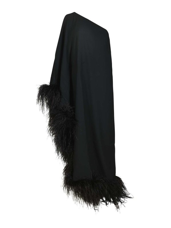 TALLER MARMO: Knielange Kleider - Knielanges Kleid - Schwarz