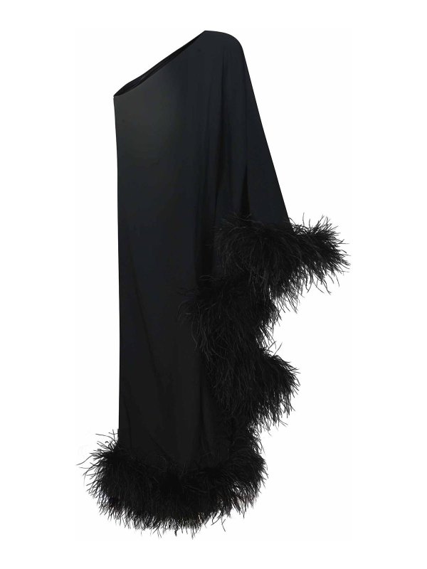 The Best Shops TALLER MARMO: Knielange Kleider - Knielanges Kleid - Schwarz